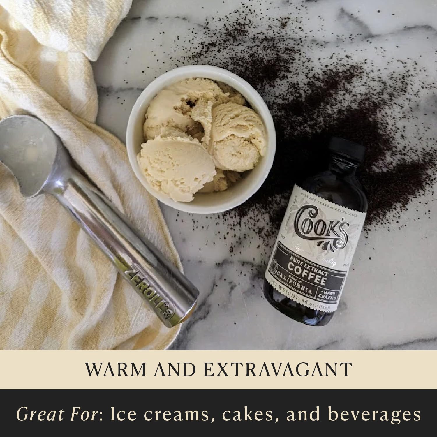 Cook's Coffee Flavor for Baking & Beverages, 32 oz