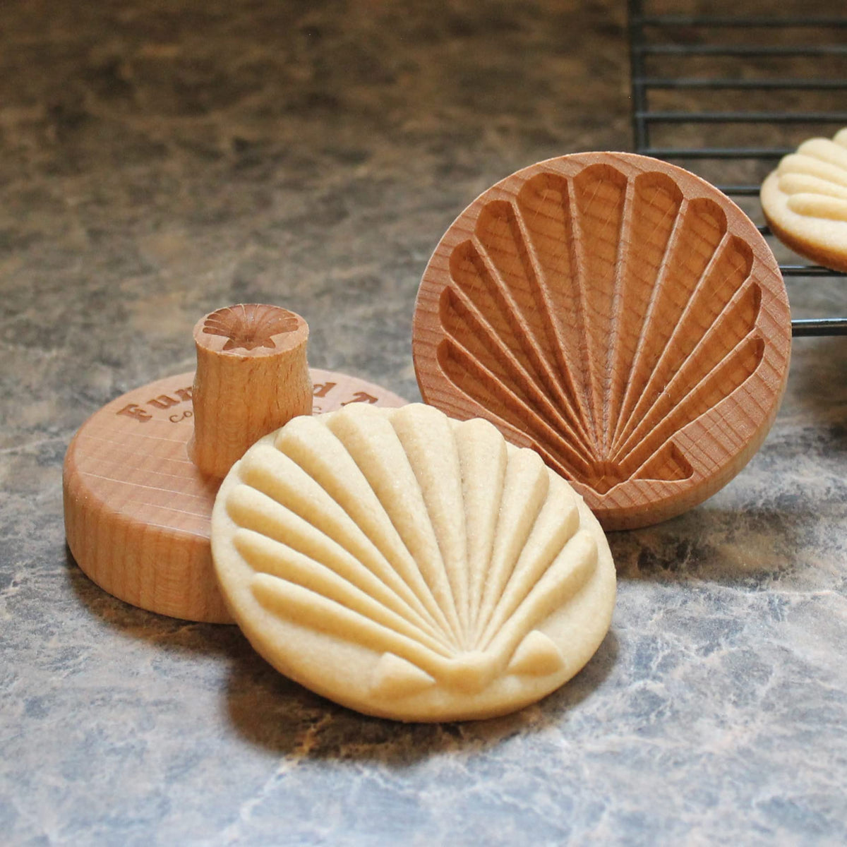 Fun Food Tools, Wood Cookie Stamp, 2.5 Inch (Chartres Cathedral CS-056)