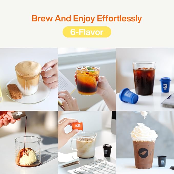 SATURNBIRD Coffee Instant Cold Brew, Light Roast, Bright & Fruity Blend of 100% Specialty Arabica, Enjoy Hot or Cold, Freeze Dried Iced Coffee, 24 Single Servings for Home, Travel, Office (NO.1)