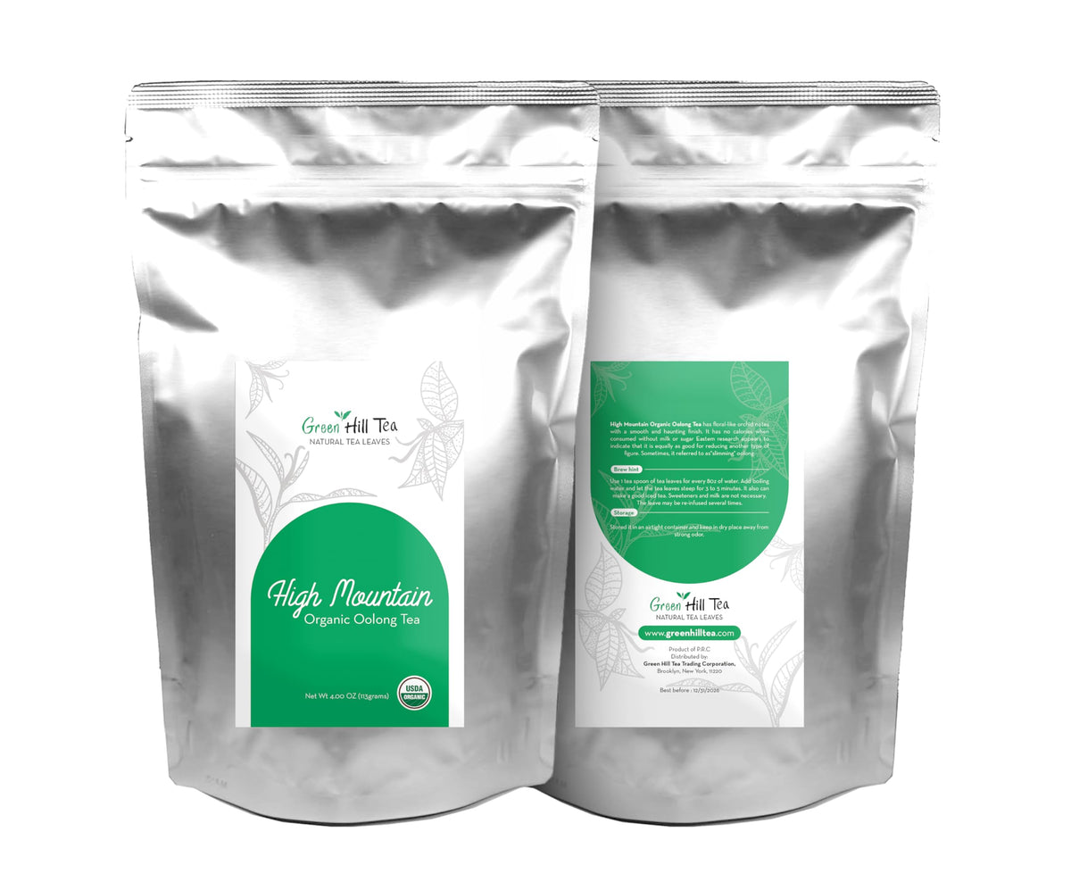 GreenhillTea Aged puerh tea Yunnan Pu-erh – Fermented Loose Leaf Tea, Smooth & Earthy Flavor, Pu-erh tea is an excellent, nutrient-rich choice for brewing kombucha, NO GMO, NO Additives, 100% natural 4 oz