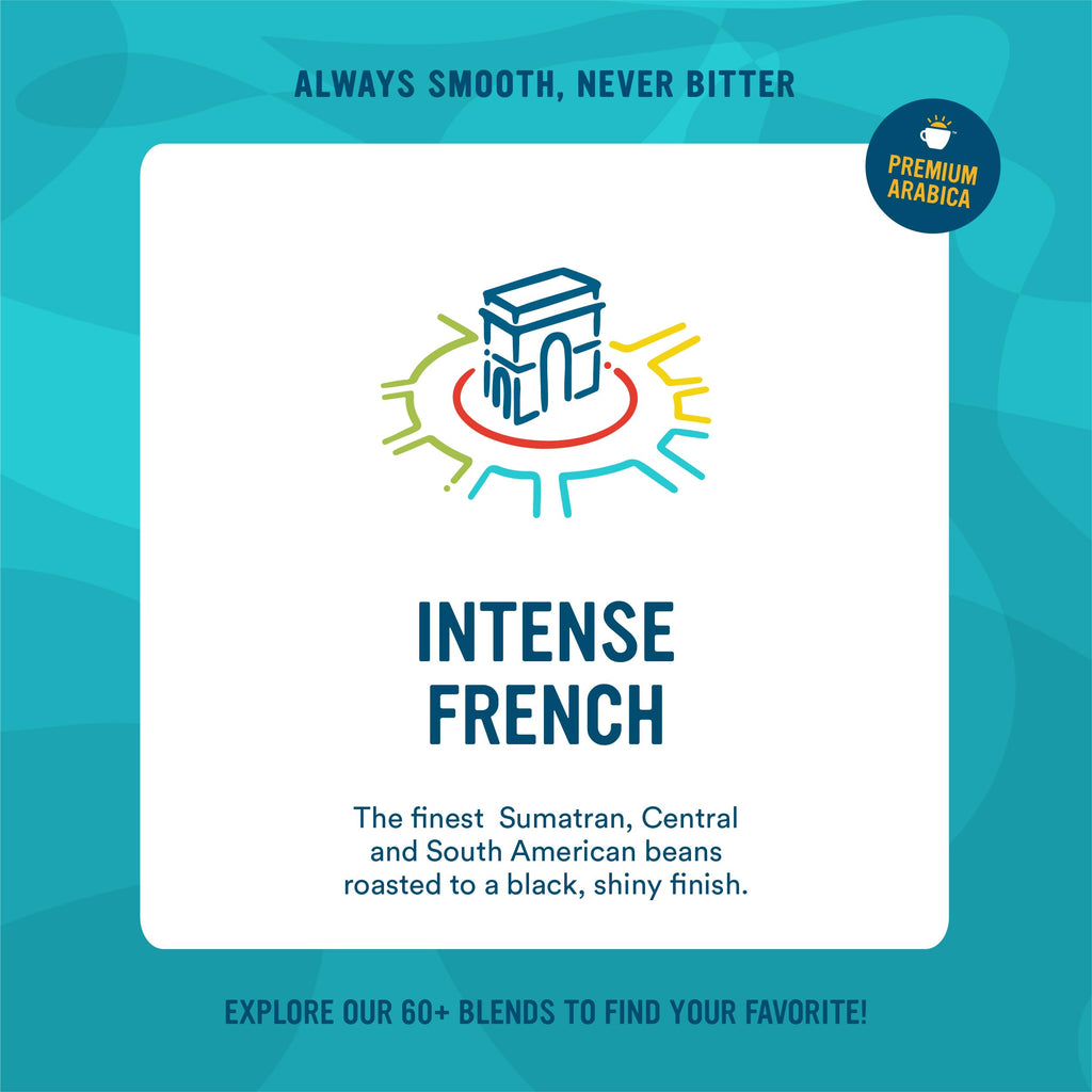 Cameron's Coffee Single Serve Pods, Intense French, 12 Count (Pack of 6)