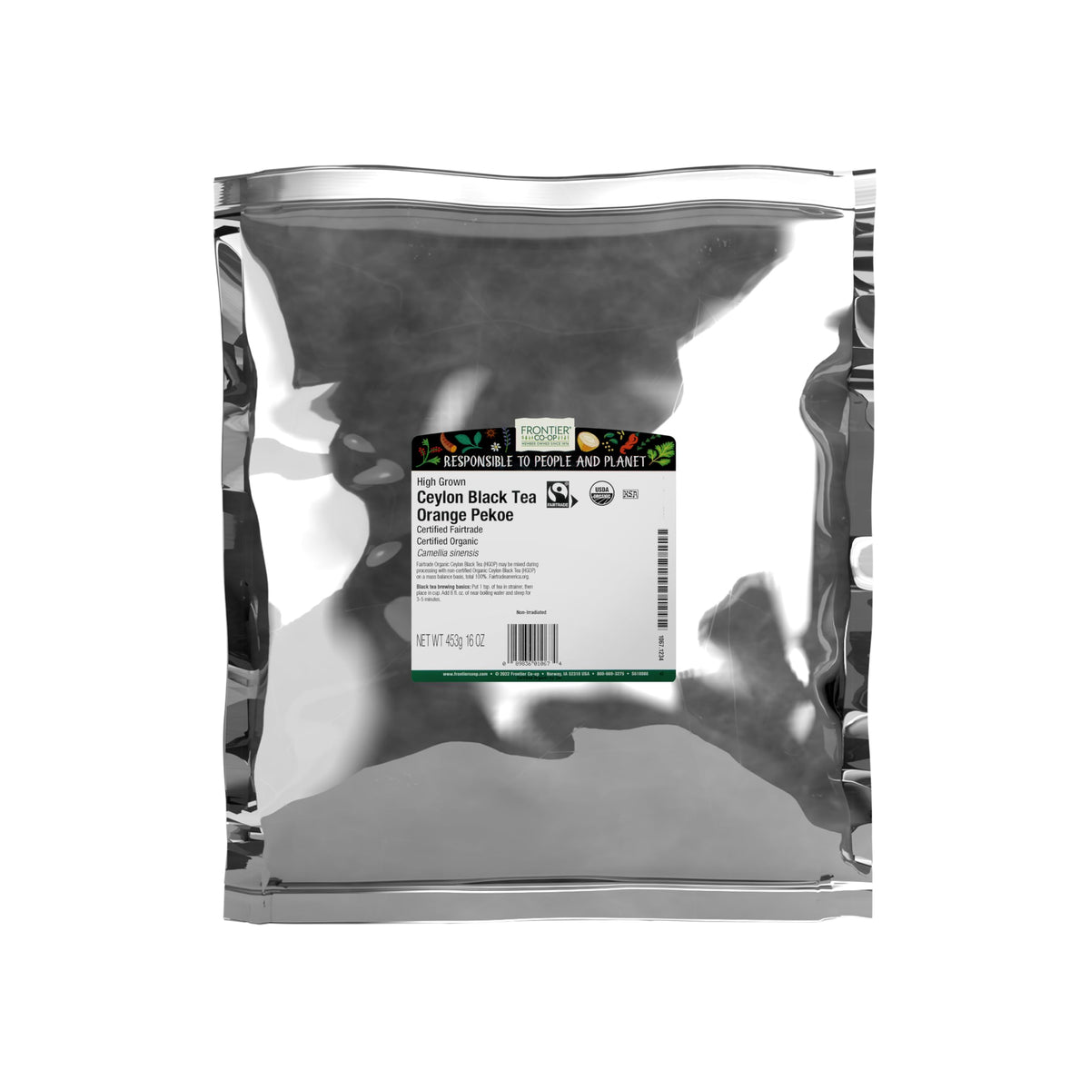 Frontier Bulk Nepali Black Tea, Organic, 1 Pound