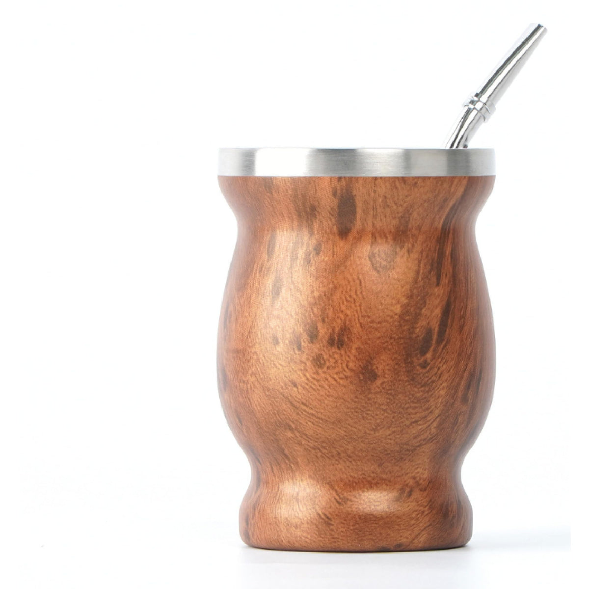 BALIBETOV 8 oz Yerba Mate Cup – 1 Bombilla