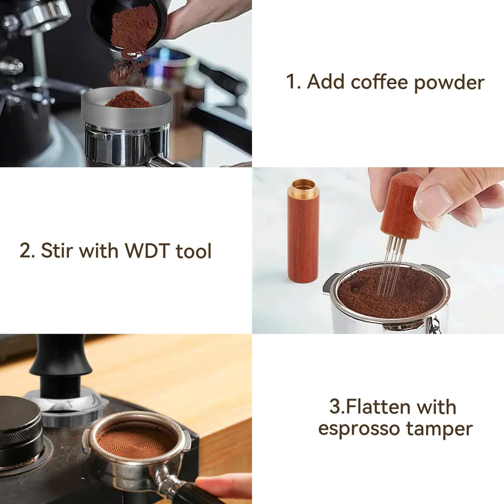 Espresso Accessories Kit, Tamper Tools Set, Coffee Machine Tools Sets