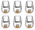 Soopiiso Crystal Glasses 0.5oz/15ml,shot glasses (6)
