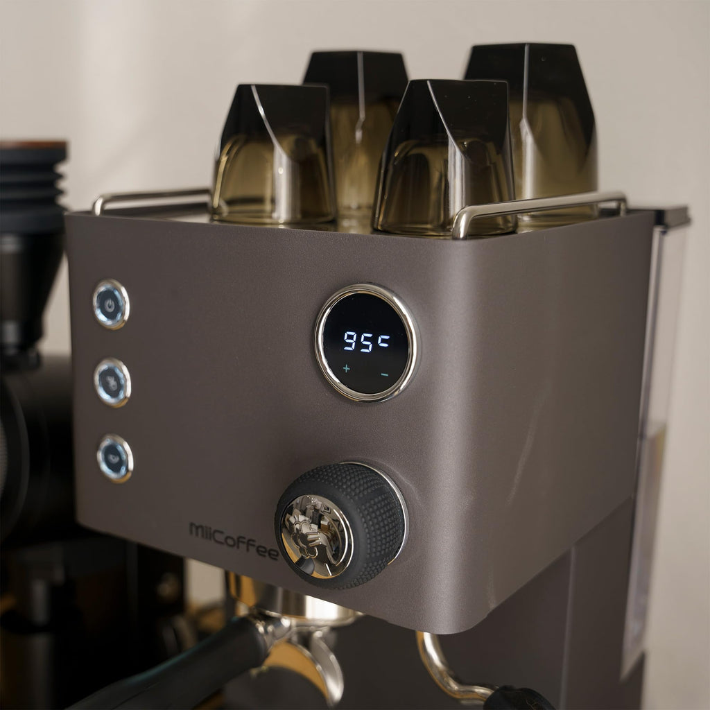 MiiCoffee Apex Espresso Machine V2 (Grey)