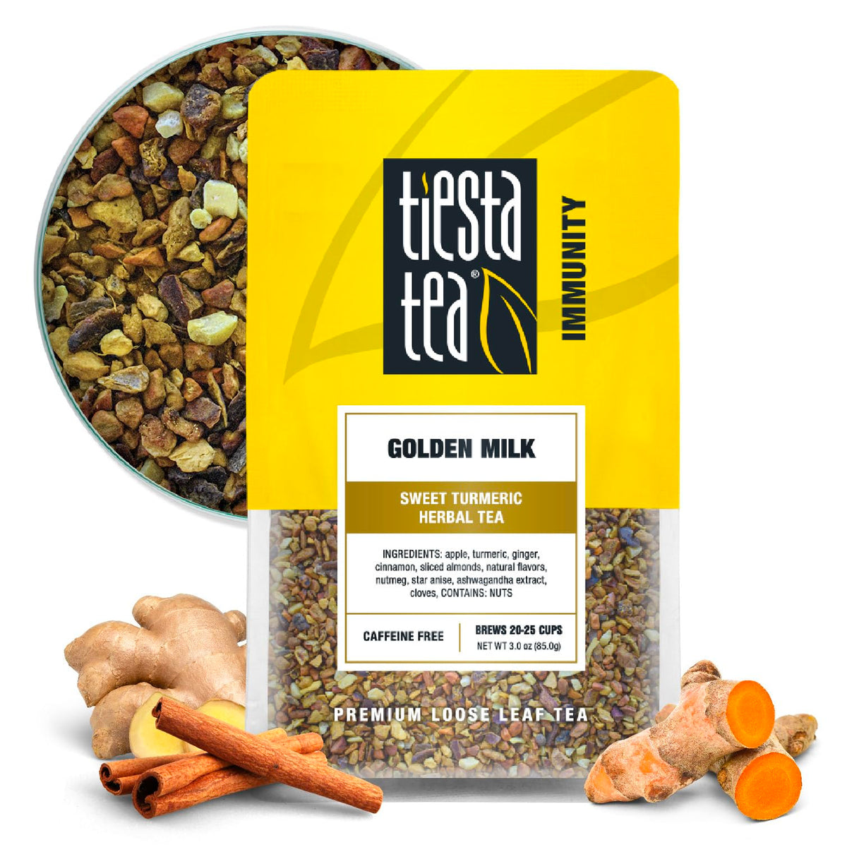 Tiesta Tea Palm Beach Punch Fruit Punch Herbal Tea Loose Leaf 2oz Pouch