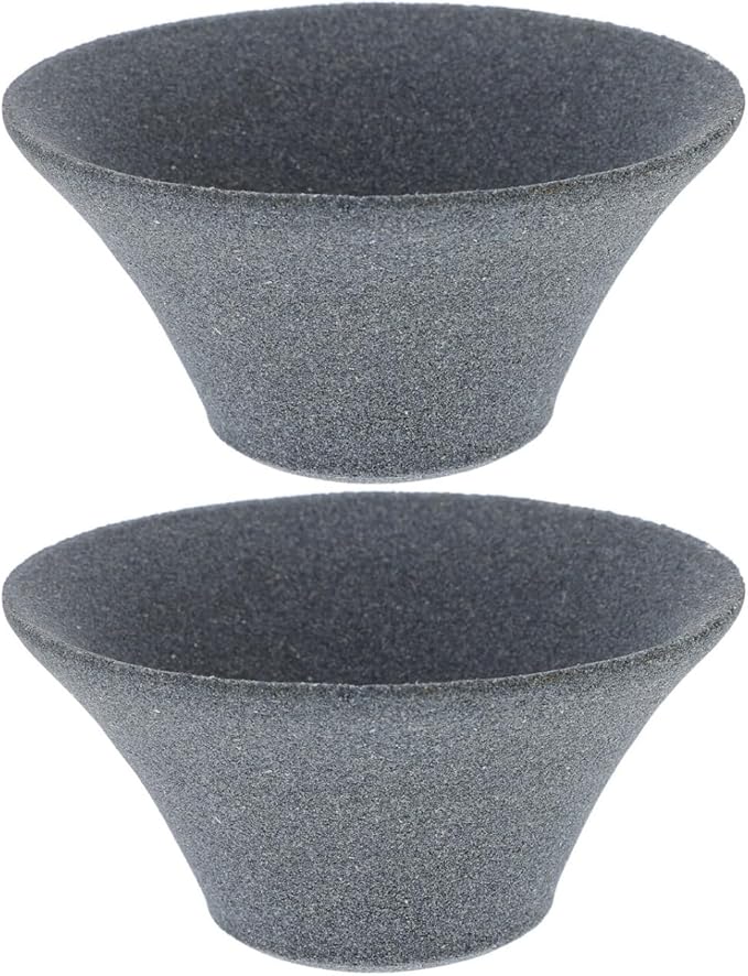 2Pcs Classical Japanese Coffee Filters Ceramic Coffee Dripper Reusable Dripper Paperless Tea Strainer Chinese Kung Fu Tea Culture, 4.52x4.52x2.36inch