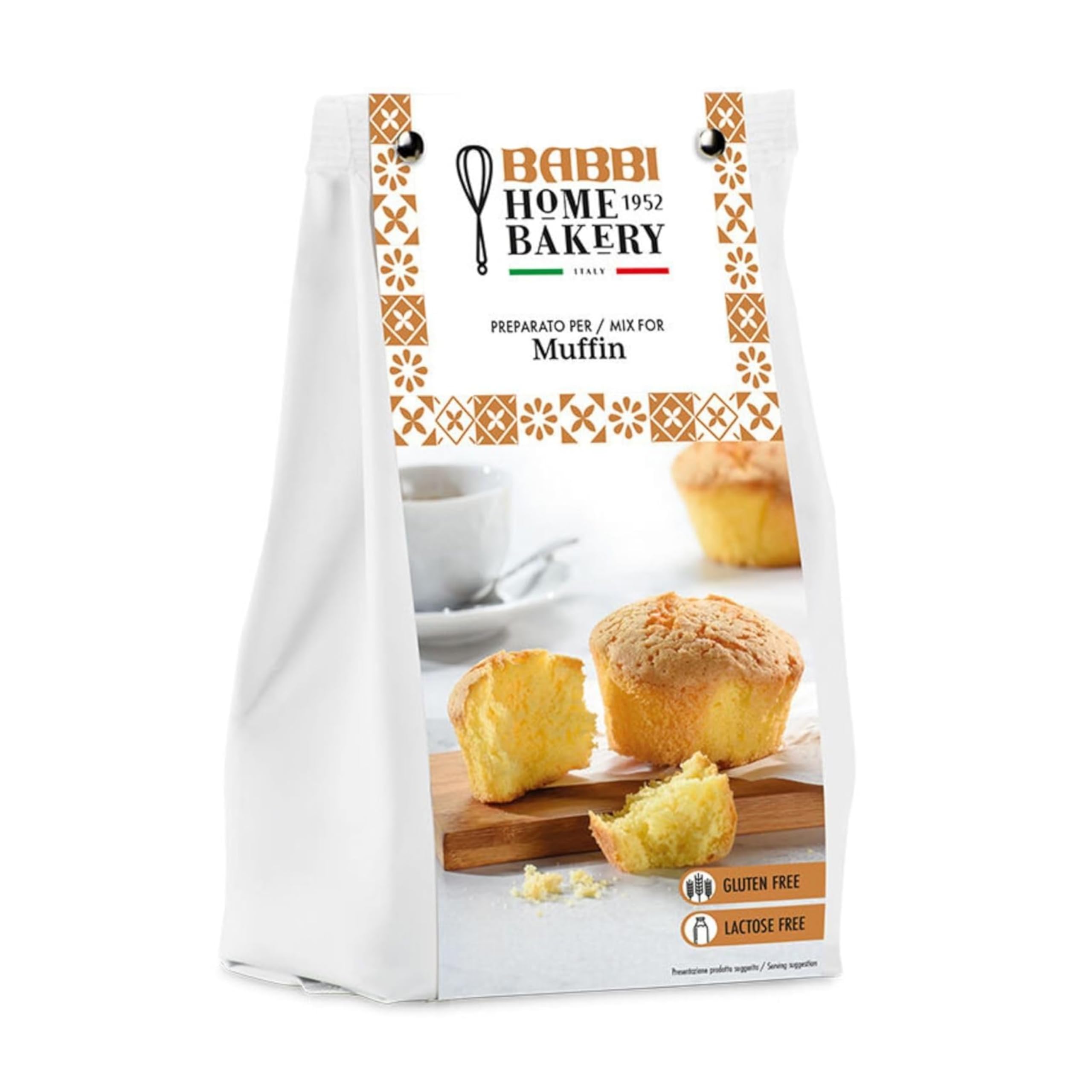 Babbi Home Bakery, Muffin and Bread Baking Mix, 14.11 Oz (400g)
