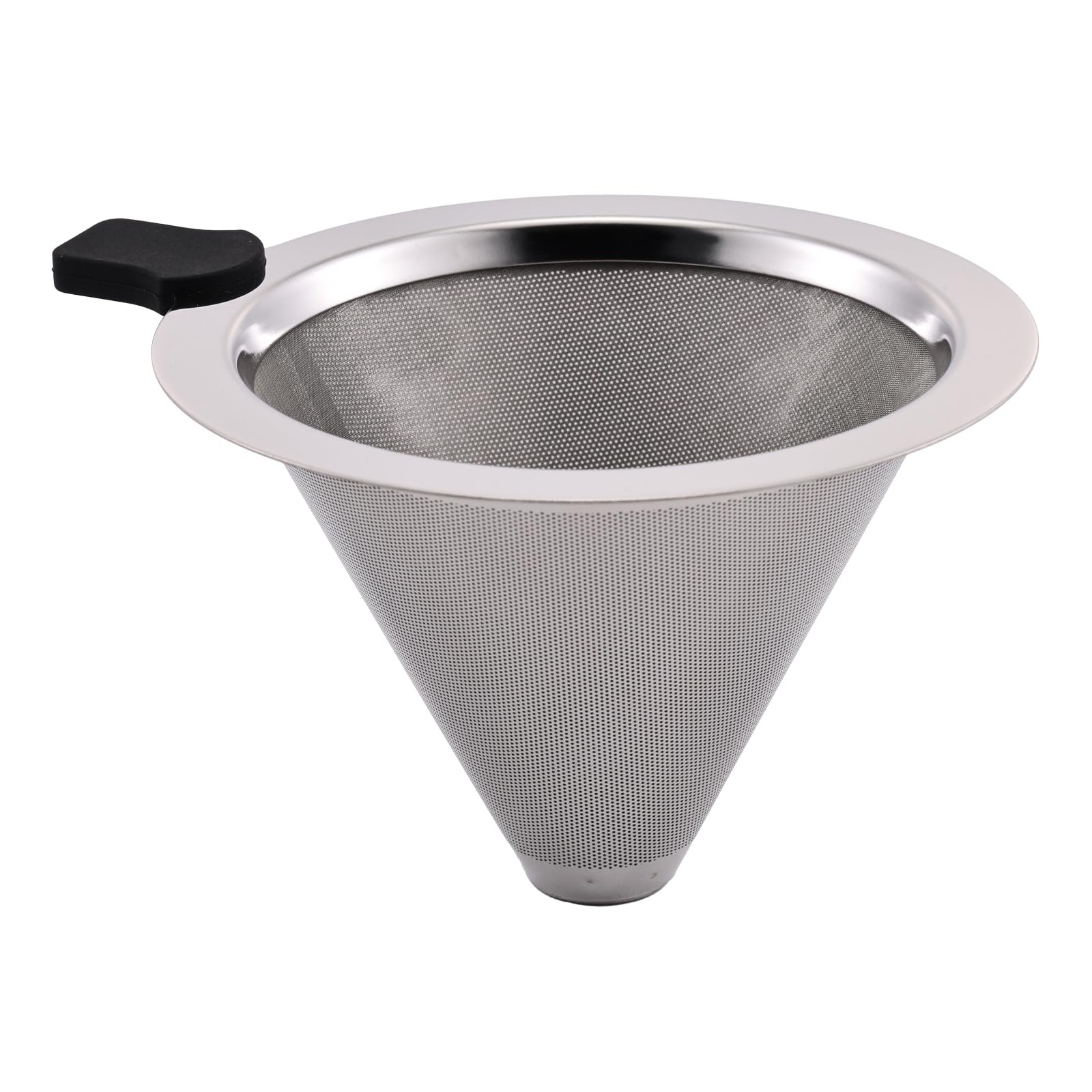 Pour Over Coffee Filter Dripper,Stainless Steel Reusable Cone Drip