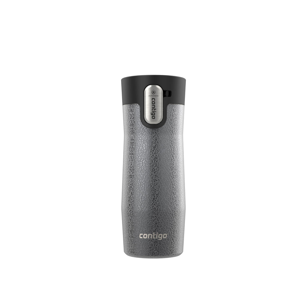 Contigo AUTOSEAL West Loop Vacuum-Insulated Stainless Steel Travel Mug with Easy-Clean Lid 16 oz Crystal Sake