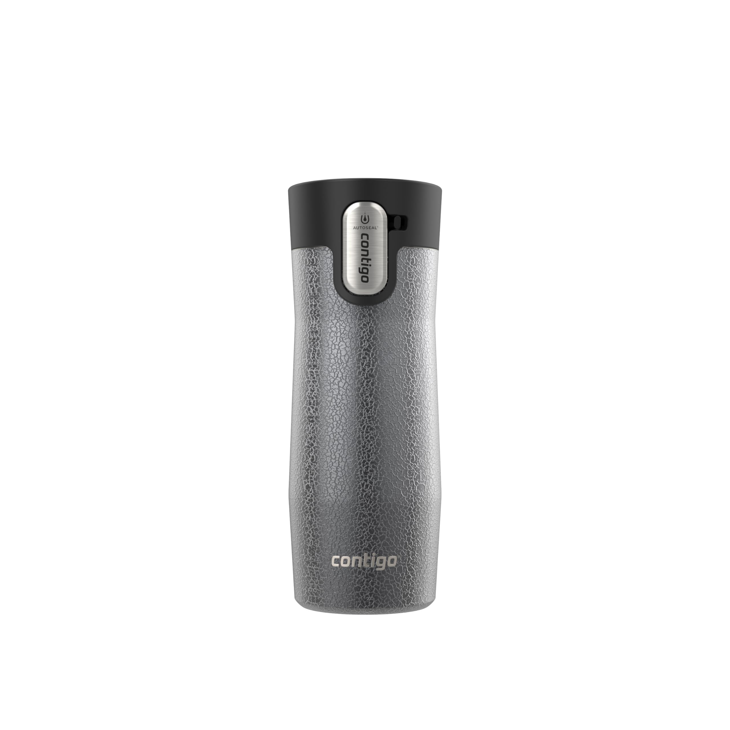Contigo AUTOSEAL West Loop Vacuum-Insulated Stainless Steel Travel Mug with Easy-Clean Lid 16 oz Crystal Sake