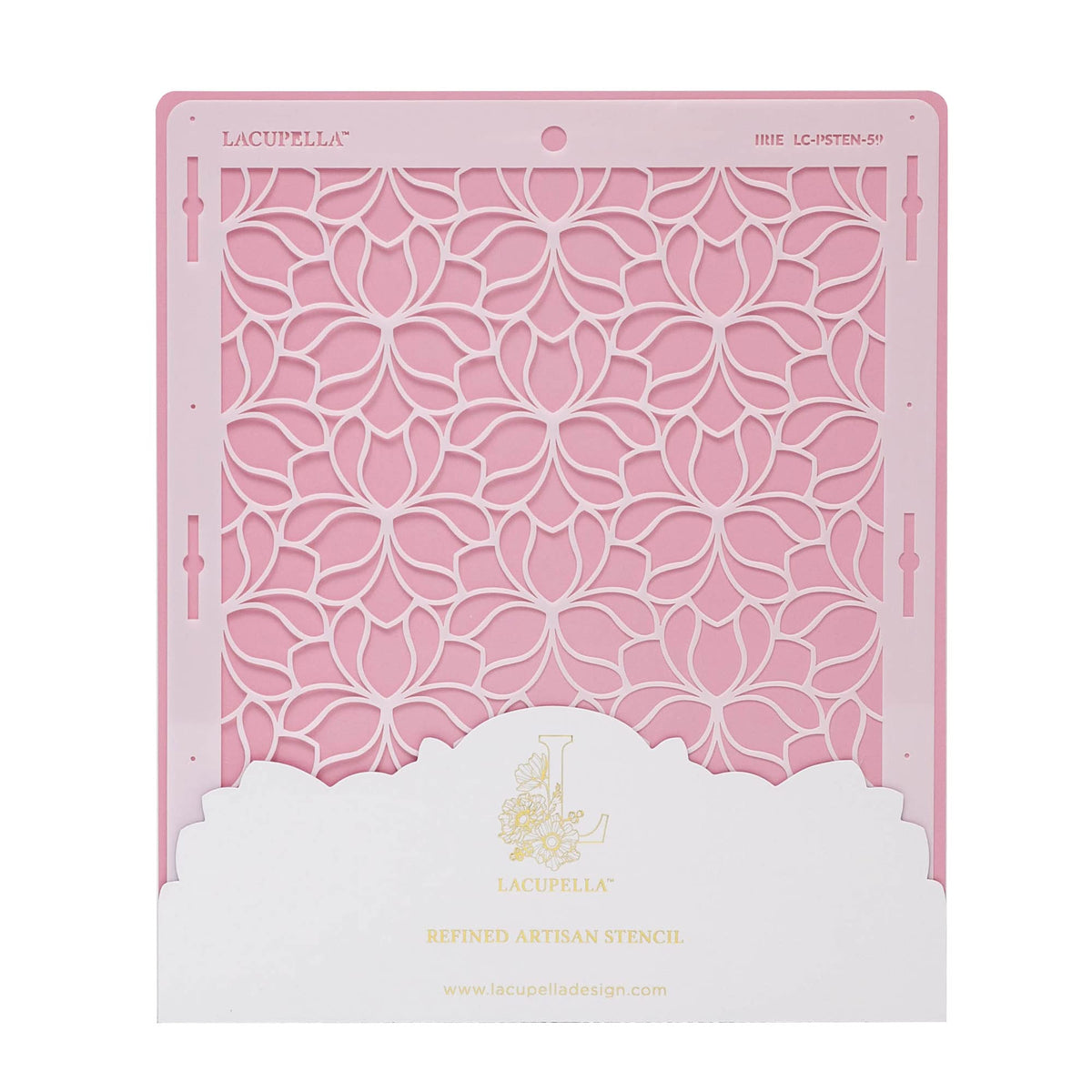Lacupella Large Cake Decorating Stencil (ENIC) Art Deco Pattern