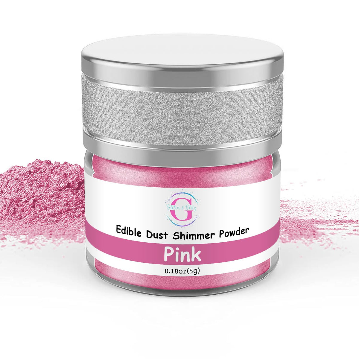 Glitter & Glitz Edible Glitter for Drinks - Premium Drink Glitter Edible Dust for Cocktails, Baking, Brew, Champagne - Luster Dust and Cocktail Glitter - Edible Glitter for Drinks Decoration (Teal, 5Grams)