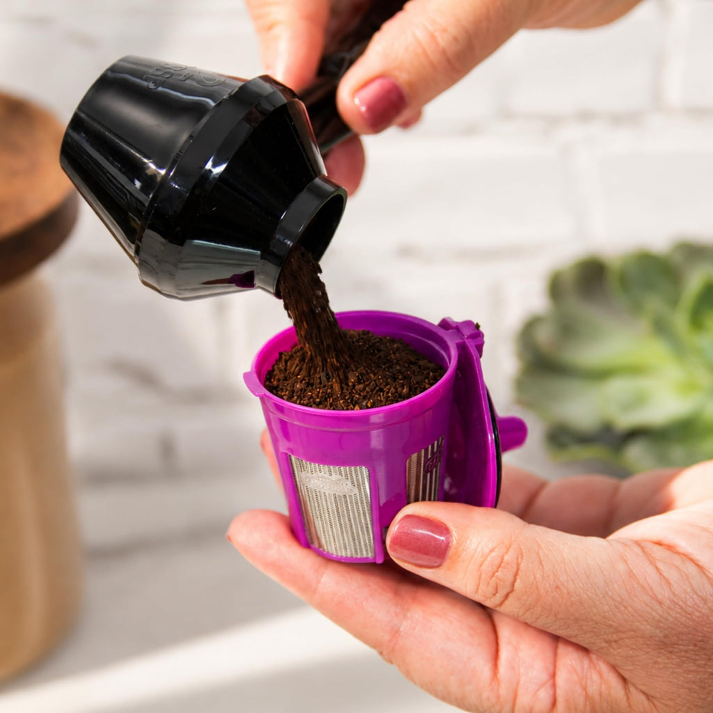 Perfect Pod EZ-Scoop Coffee Scooper & Funnel for Reusable K Cup Pods