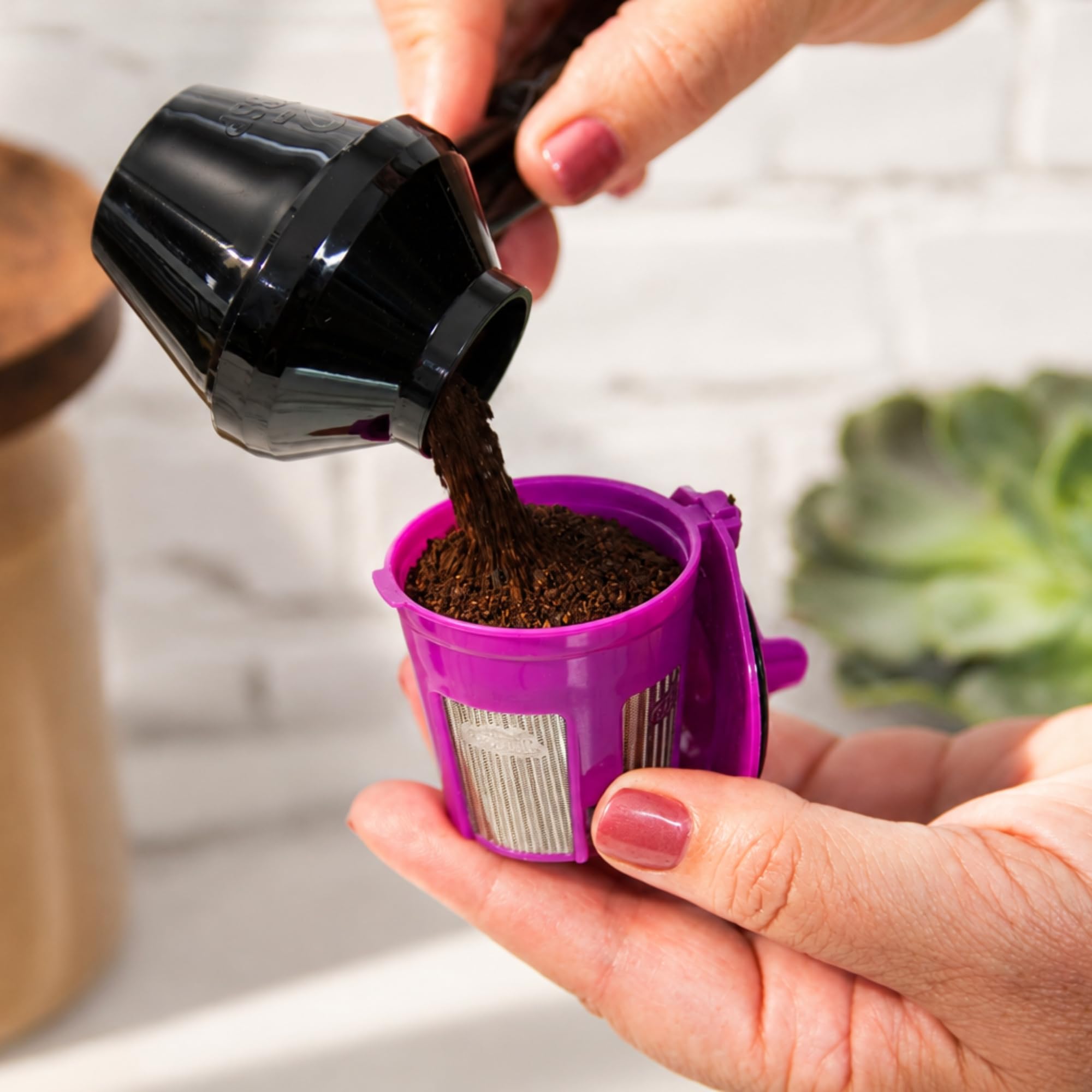 Perfect Pod EZ-Scoop Coffee Scooper & Funnel for Reusable K Cup Pods