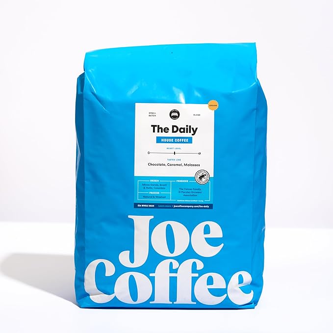 Joe Coffee Company - Benchmark Ground Specialty Coffee, Rainforest Alliance Certified, Kosher, Climate-Friendly