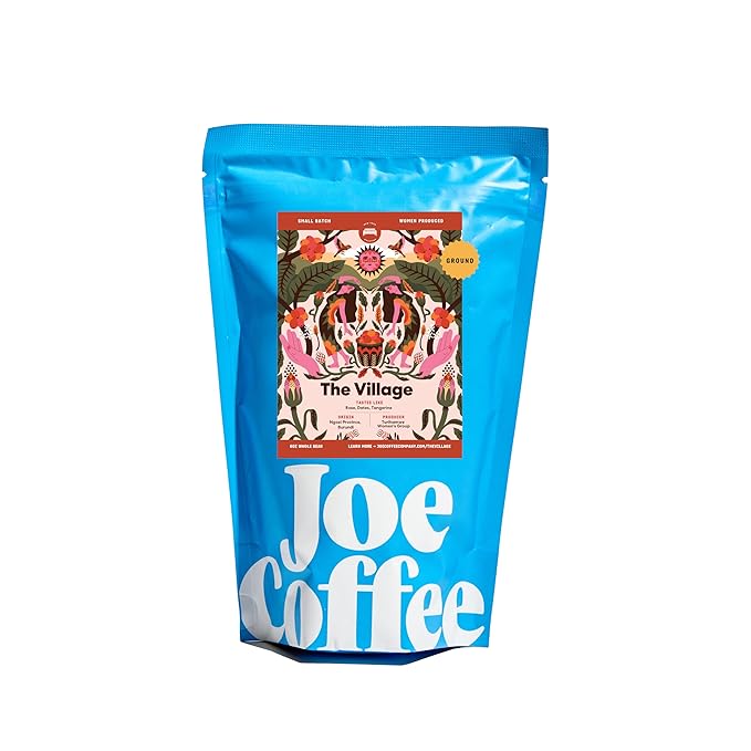 Joe Coffee Company - The Village Ground Specialty Coffee, 6 oz Bag | Women-Produced, NYC Roaster, Rainforest Alliance Certified, Kosher, Climate-Friendly