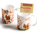 Maison d' Hermine Coffee Mug with Handles Tea Cups (12 Ounce, Pack of 2)