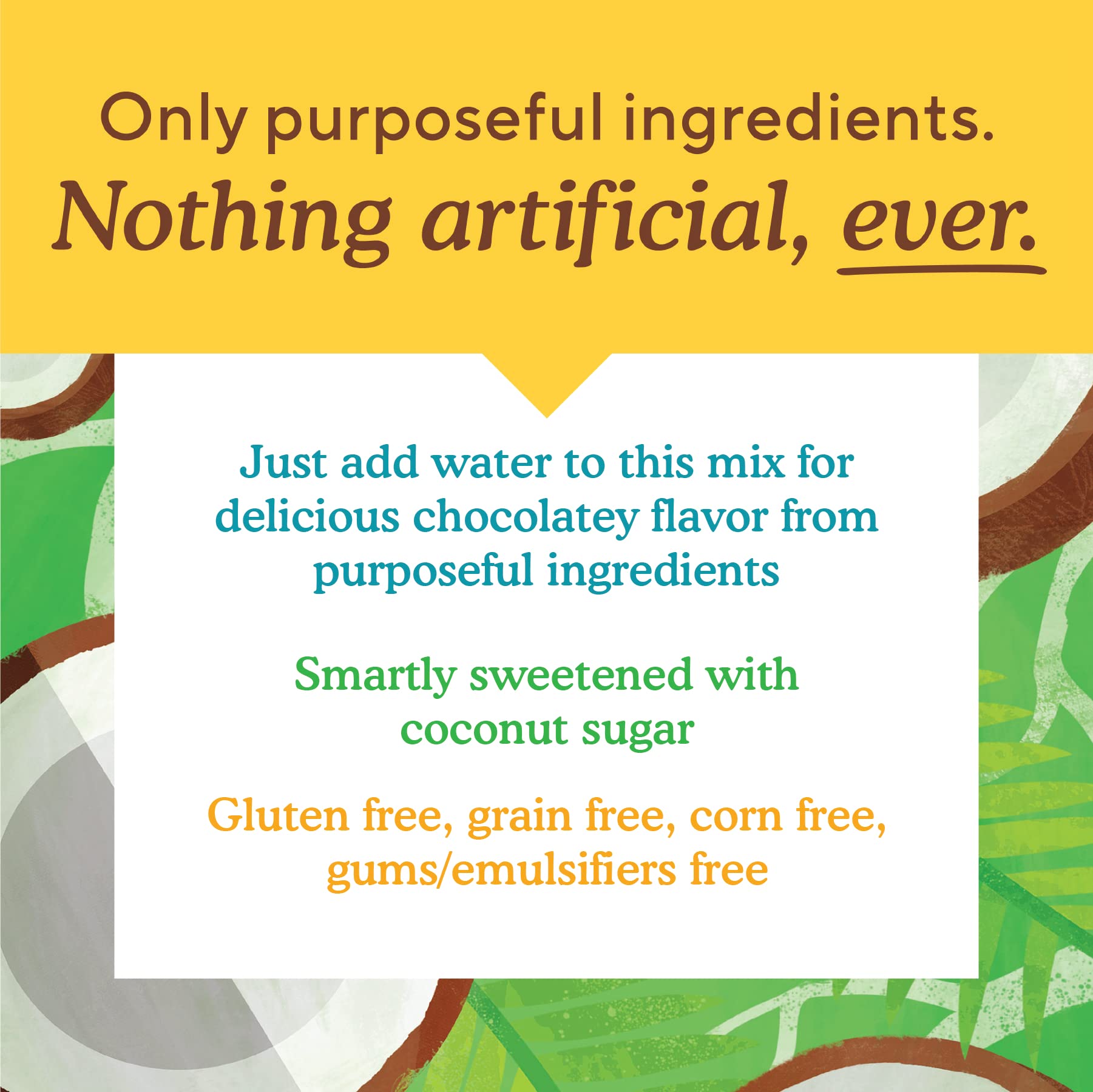 Simple Mills Cocoa Pancake and Waffle Mix, Just add Water, Gluten Free, Paleo Friendly, Breakfast, 10 oz (6 pack)