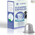 5 Cleaning Pods I Compatible With Nespresso Original Line Machines I Cleaning Kit for Better Tasting Coffee I Coffee Machine Cleaner I Easy and Safe to Use