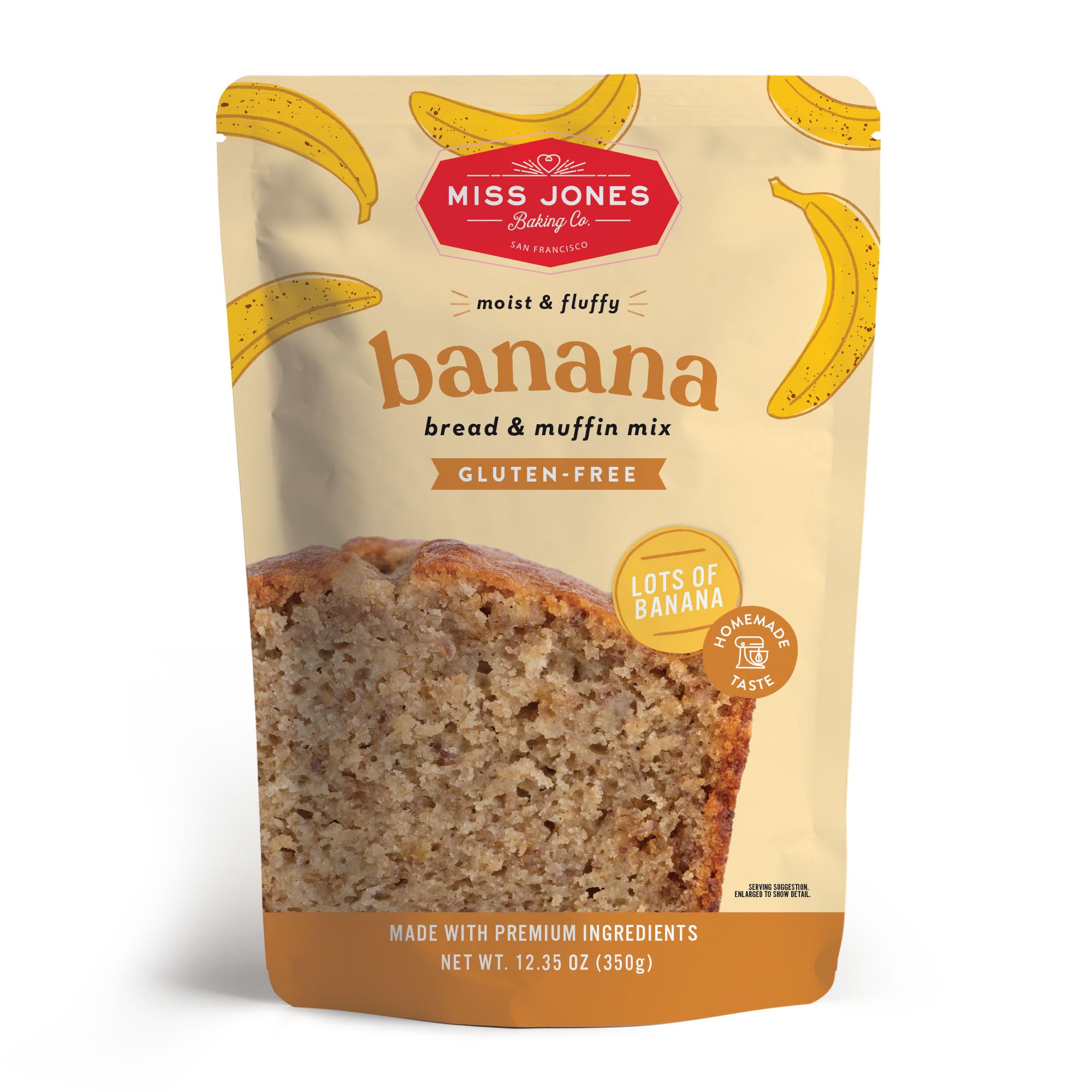 Miss Jones Baking Co, Banana Bread & Muffin Mix, 10.57 Ounce