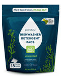 Puracy Dishwasher Pods, Natural Dishwasher Detergent, Free & Clear Dish tabs - Enzyme-Powered, Spot & Residue Free - TikTok Trend Items, Must Haves from TikTok Made Me Buy It (Free & Clear, 18 Count)
