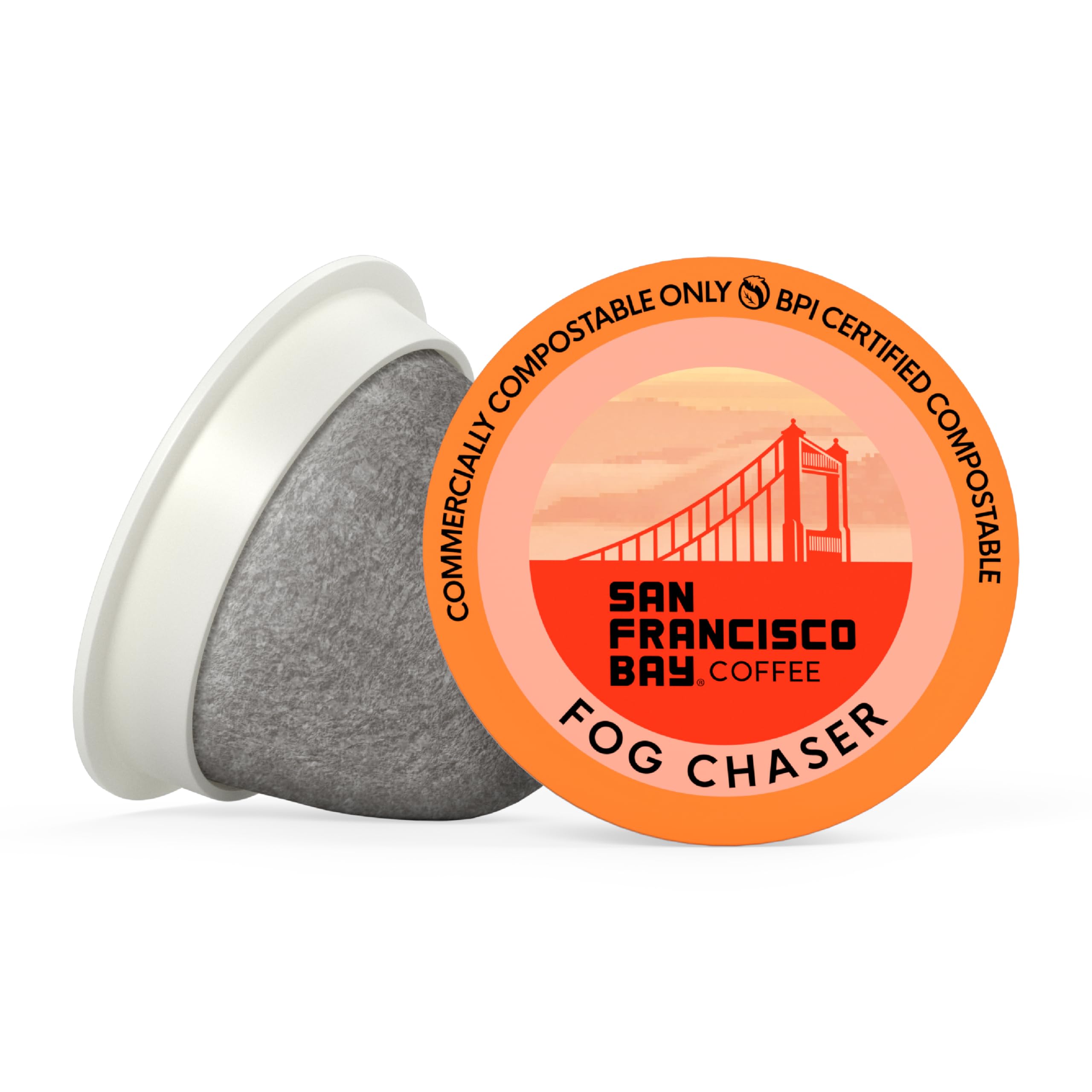 San Francisco Bay Fog Chaser K-Cup Compatible Coffee Pods, 80 ct