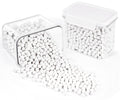 Pie Weights for Baking Crusts,Ceramic Baking Beans for Blind Bake,2.2 lbs Reusable Ceramic Stoneware,Suitable for Various Pies and Pastries,Comes with storage box,Perfect Pie Crust Baking Tools