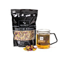 Pure And Easy Tea, Nighttime Nirvana, Caffeine-Free Herbal Sleep & Relaxation Tea, Loose Leaf Blend with Chamomile, Lavender & Lemon Balm, Premium Wellness Tea (100g)