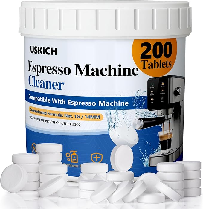 4 Pack Coffee Machine Descaler Descaling Solution -16 Uses,Descaling Solution for Descaling Solution for Keurig, Nespresso, Delonghi,Espresso Machines