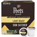 Peet's Coffee Coffee Pods, Light Roast, Sun Catcher, 60 K Cups