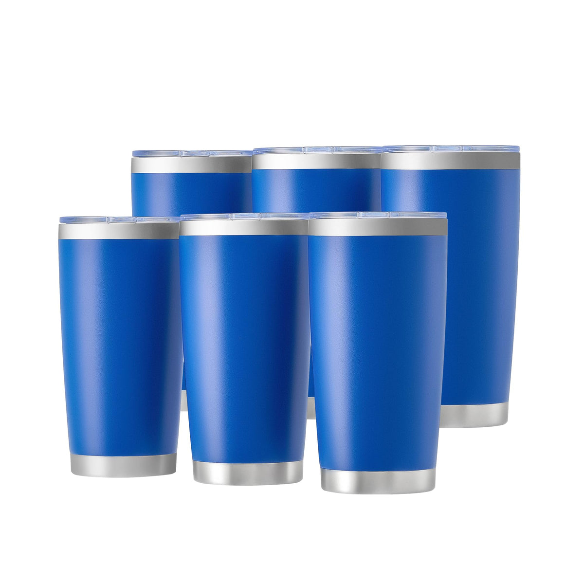 OMTech 20oz Tumbler Bulk, 12 pcs Stainless Steel Insulated Mug, Pink