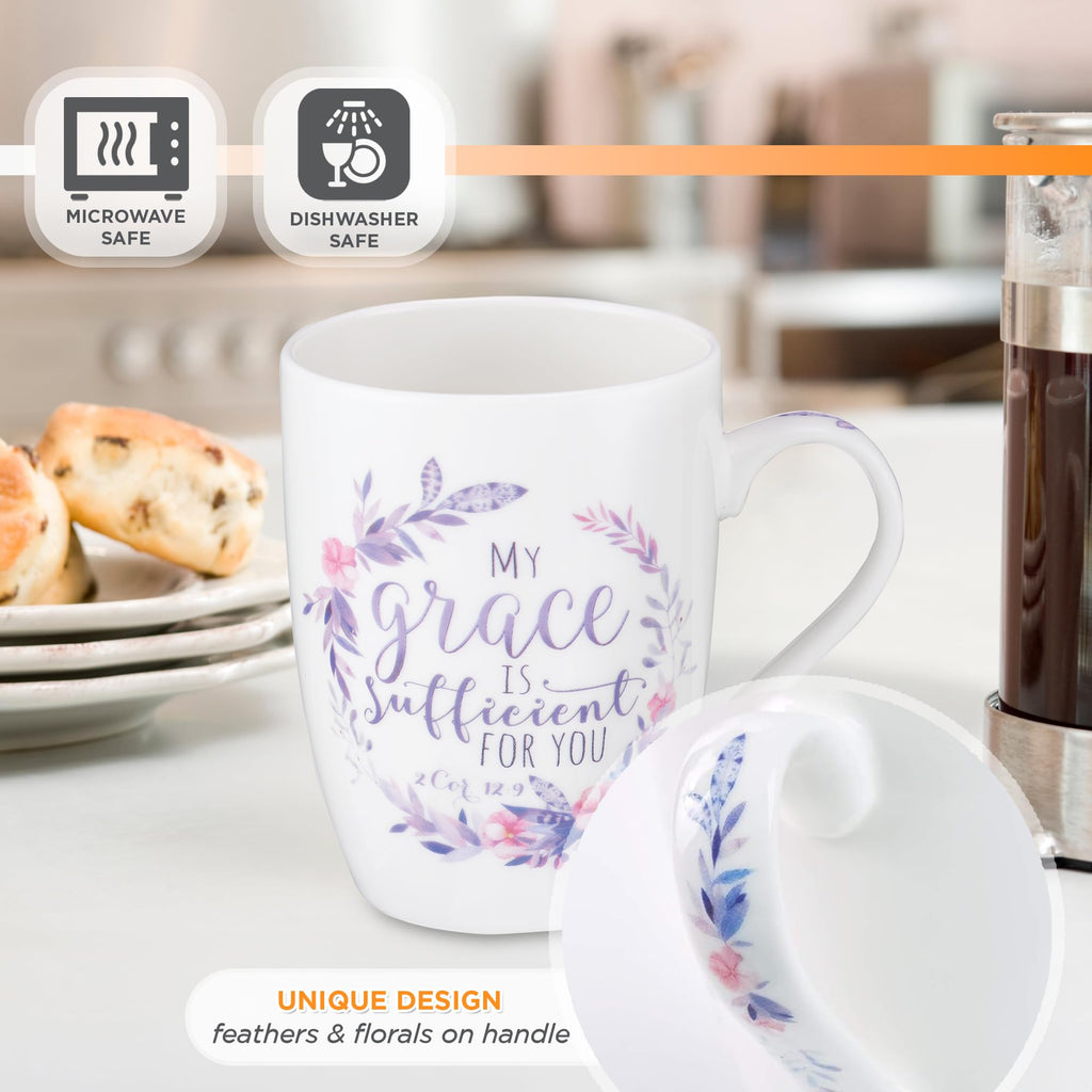 My Grace is Sufficient Coffee Mug - 2 Corinthians 12:9
