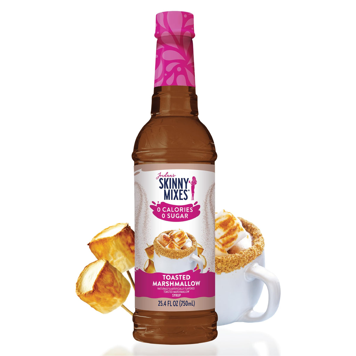 Jordan's Skinny Mixes Butter Toffee Coffee Syrup, 25.4 oz