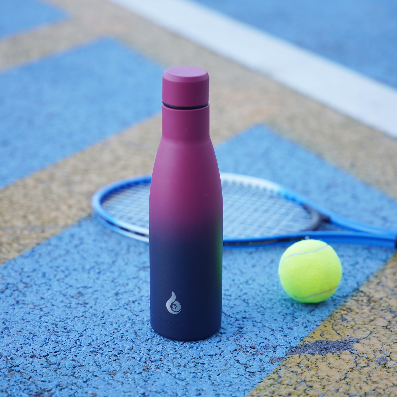 BJPKPK 12 oz Small Water Bottle, Reusable Insulated Stainless Steel Flask