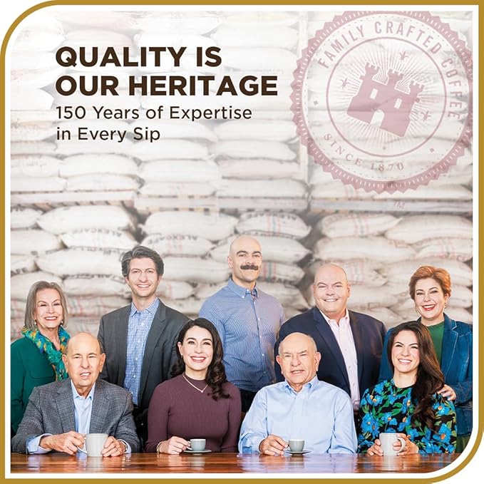 Don Francisco's Kona Blend Coffee - 100 K-Cup Compatible Single-Serve Pods - 10% Hawaiian - Recyclable through TerraCycle - Compatible with Keurig Brewers