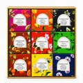 Organic Pomegranate Ceylon Green Tea - 50 Packets - Natural Antioxidant Rich Herbal Leaf Teabags - USDA Certified 100% Non-GMO - Caffeinated Designer Gift Tin