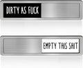 Dishwasher Clean Dirty Sign-Dishwasher Magnet Stainless Steel Clean Dirty Sign for Kitchen Organization Farmhouse Dishwasher Slide Indicator, Optional Adhesive Stickers