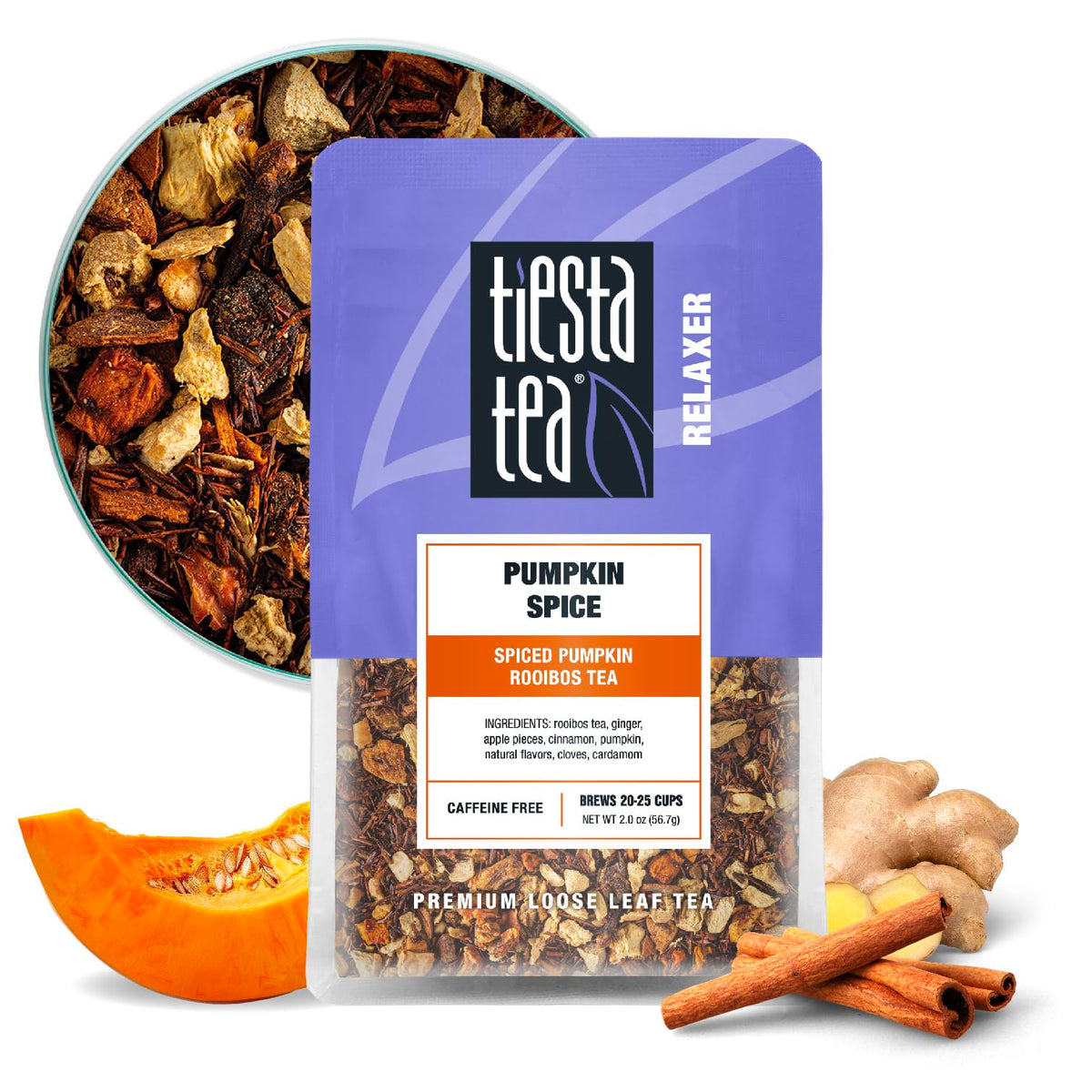 Tiesta Tea Palm Beach Punch Fruit Punch Herbal Tea Loose Leaf 2oz Pouch