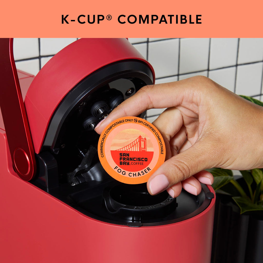 San Francisco Bay Fog Chaser K-Cup Compatible Coffee Pods, 80 ct