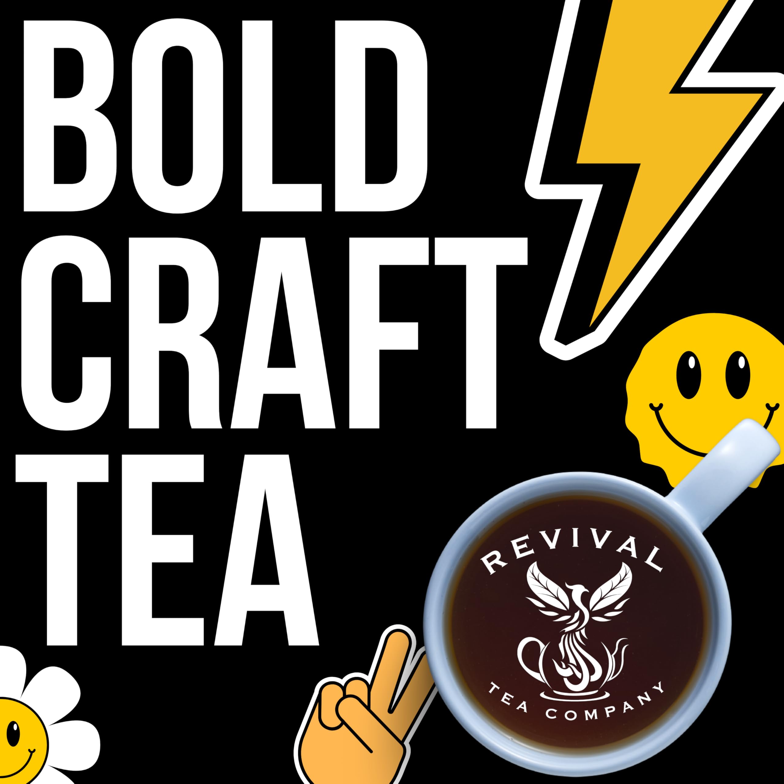 Revival Tea Company Citrus Chamomile Tea - Herbal Tea Blend of Chamomile Flowers and Orange Peel - Caffeine Free - 24 Tea Bags