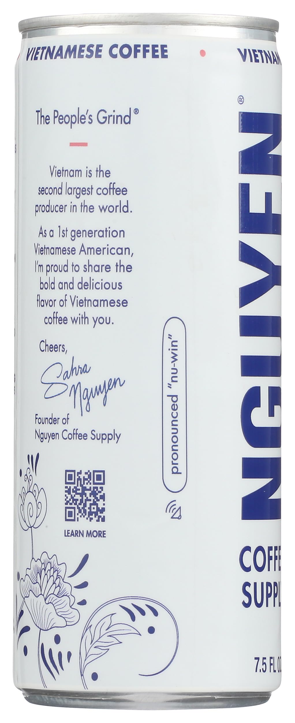 Nguyen Coffee Supply, Coffee Cold Brew Black, 7.5 Fl Oz