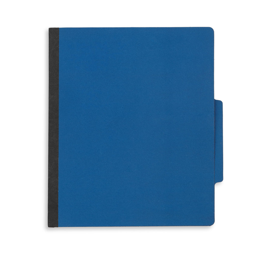 Blue Summit Supplies 10 Dark Blue Classification Folders, 1 Divider, Letter