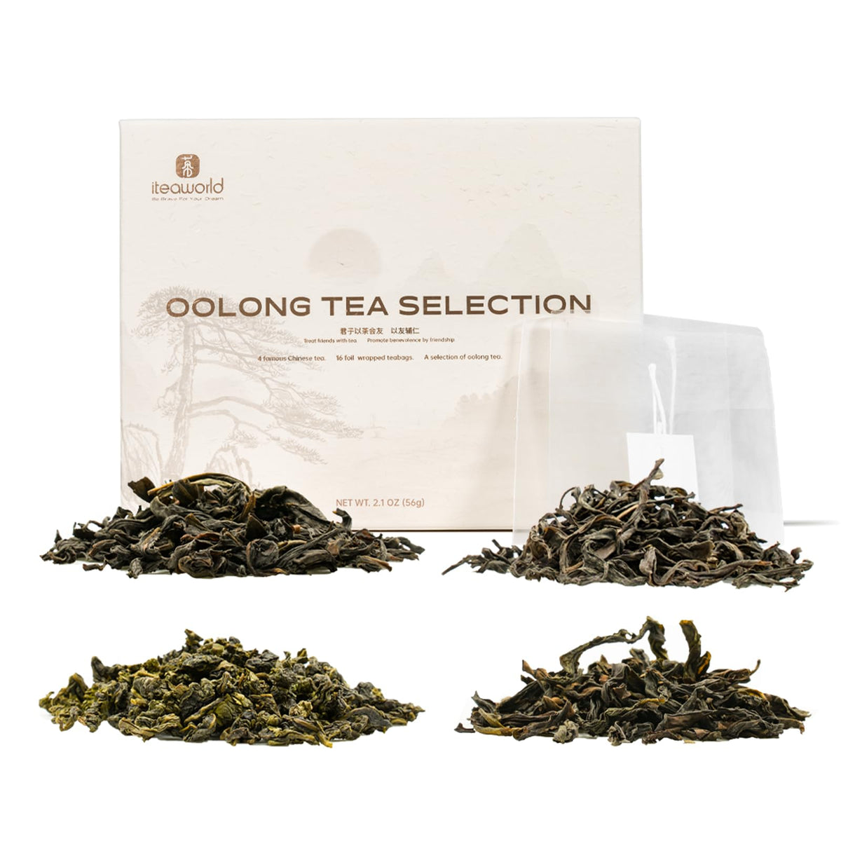 iTeaworld Tieguanyin Oolong Loose Leaf, Light Floral Style Oolong（3.5oz)