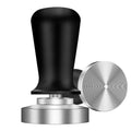 Espresso Tamper,Stainless Steel Ripple Base Coffee Tamper,Espresso Accessories,Calibrated Loaded Espresso Tamper,Ergonomic Handle Espresso Tamper,Fits Most Portafilters,Espresso Tamper (Black, 51mm)