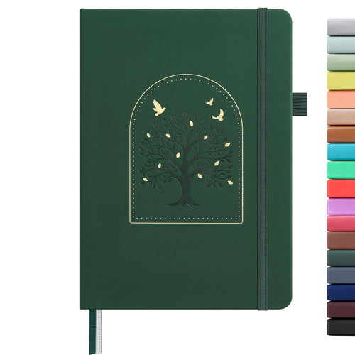 &And Per Se Blank Sketch Notebook, A5 Hardcover, 160 Pages 100gsm Thick Paper, Unlined Journal for Drawing, Doodling, Hand Lettering – Creative Gift for Artists, Designers