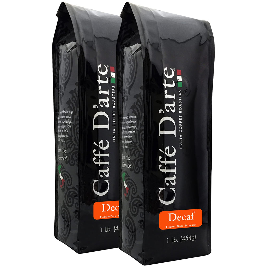 Caffe D'arte Decaf Ground Espresso, 1 lb