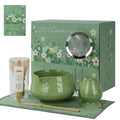 ZENS Premium Matcha Whisk Set, 6pcs Matcha Kit for Matcha Latte, Green