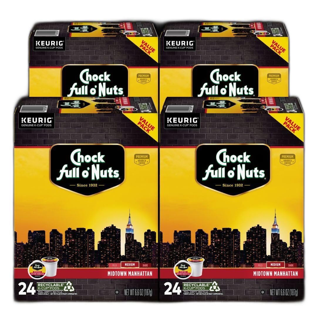 Chock Full o' Nuts K-Cup Pods - Heavenly Original, 32 K-Cup Pods
